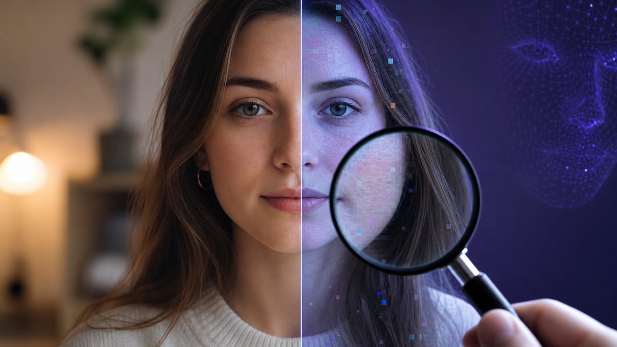 Example of an AI-generated portrait image